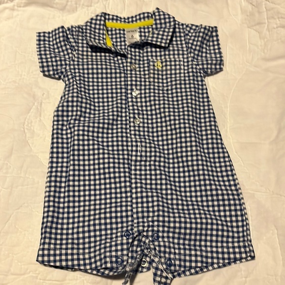 Carter's Other - Carters gingham romper 6m